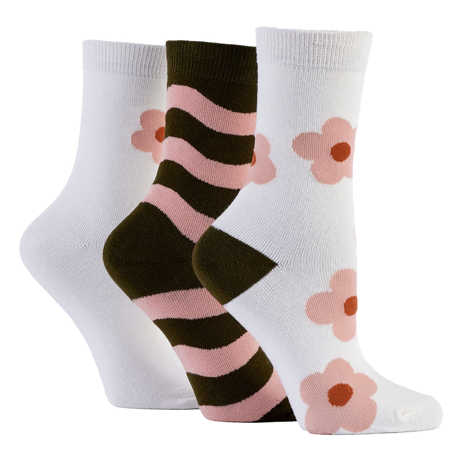 Caroline Gardner キャロラインガードナー 花柄3足セット（柄違い）【在庫限り】 - 画像8