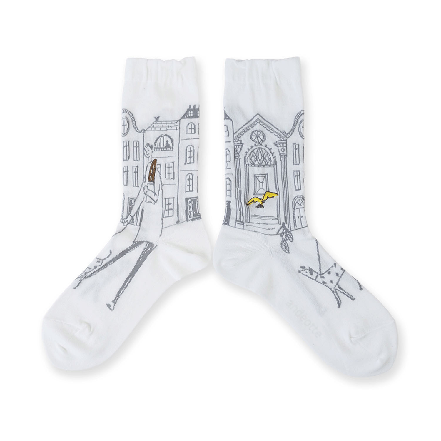 andeotte ハイゲージクルーソックス ORDINARY【在庫限り】 - 画像2