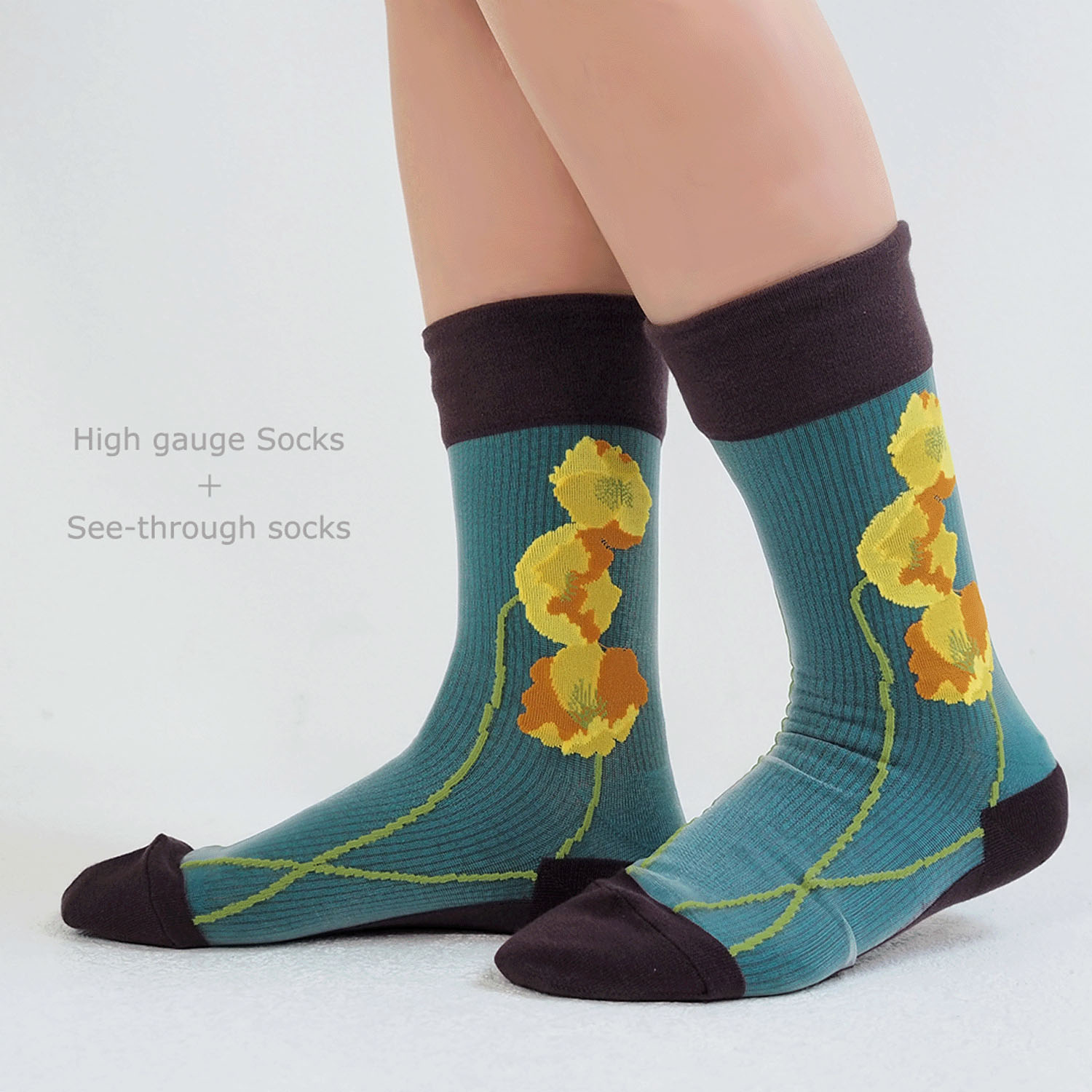 ande レイヤードソックス POPPY【在庫限り】 - 画像10