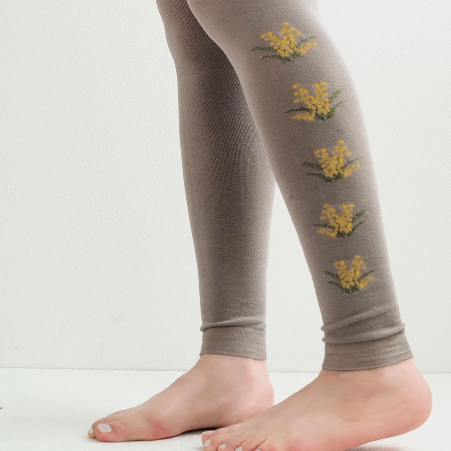 MAISON BLANCE レギンス10分丈 ミモザ【在庫限り】 - 画像7