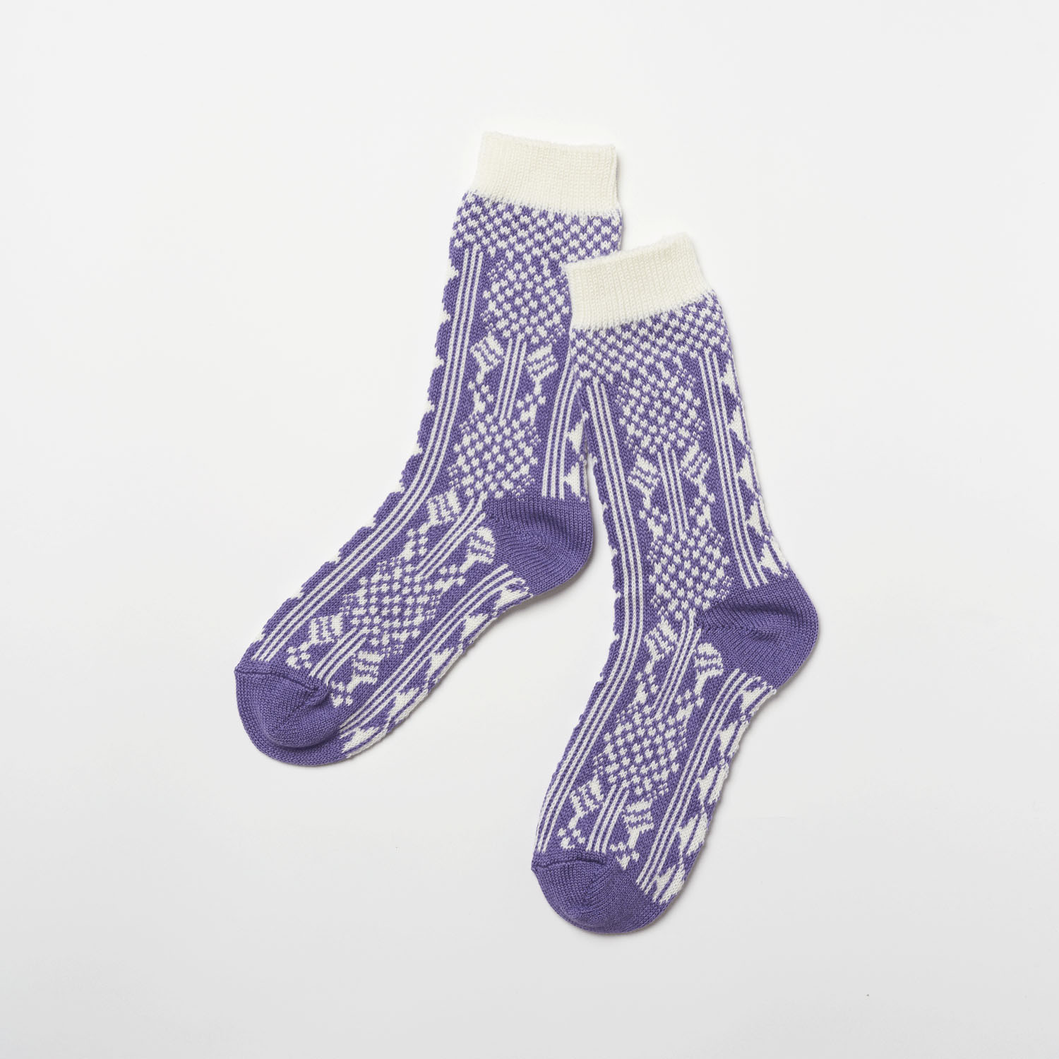 fromF （hortensia／ あじさい）クルーソックス - 画像6