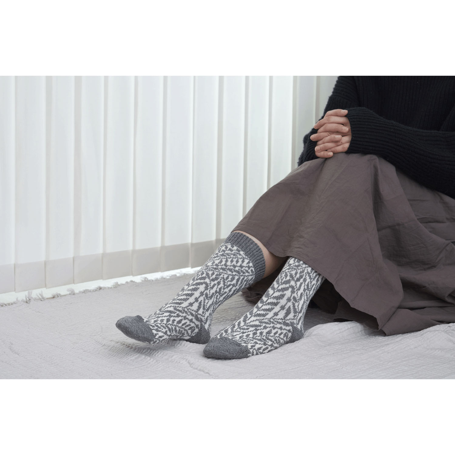 fromF （niitty／草原）クルーソックス - 画像3