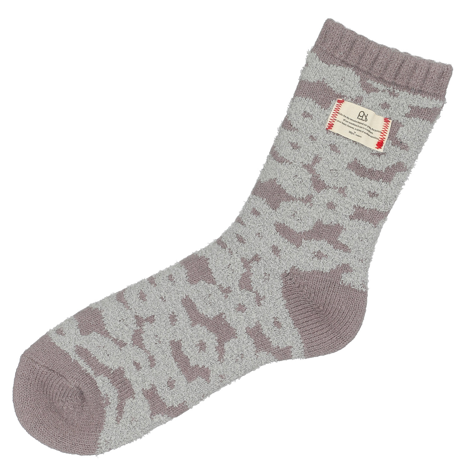 Wpc．Patterns ルームソックス ピオニ