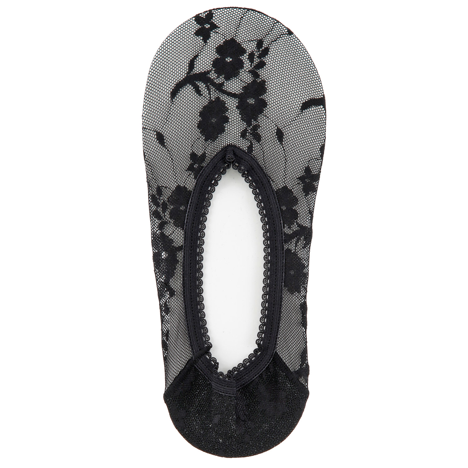 SABRINA 脱げない フットカバー 甲レース 深履き - 画像2