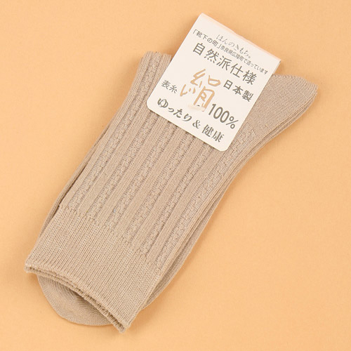 ほんのきもち 絹100％ソックス - 画像4