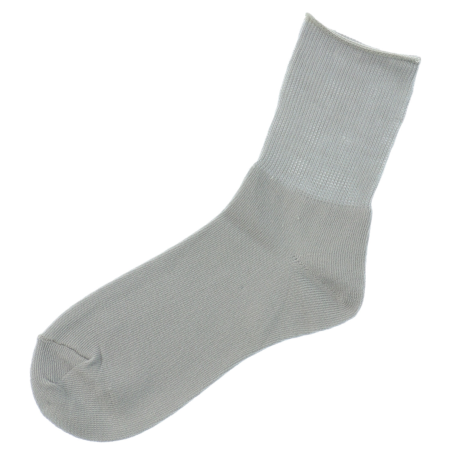 さわやか快適素材 表綿100％ ソフト口ゴム 靴下