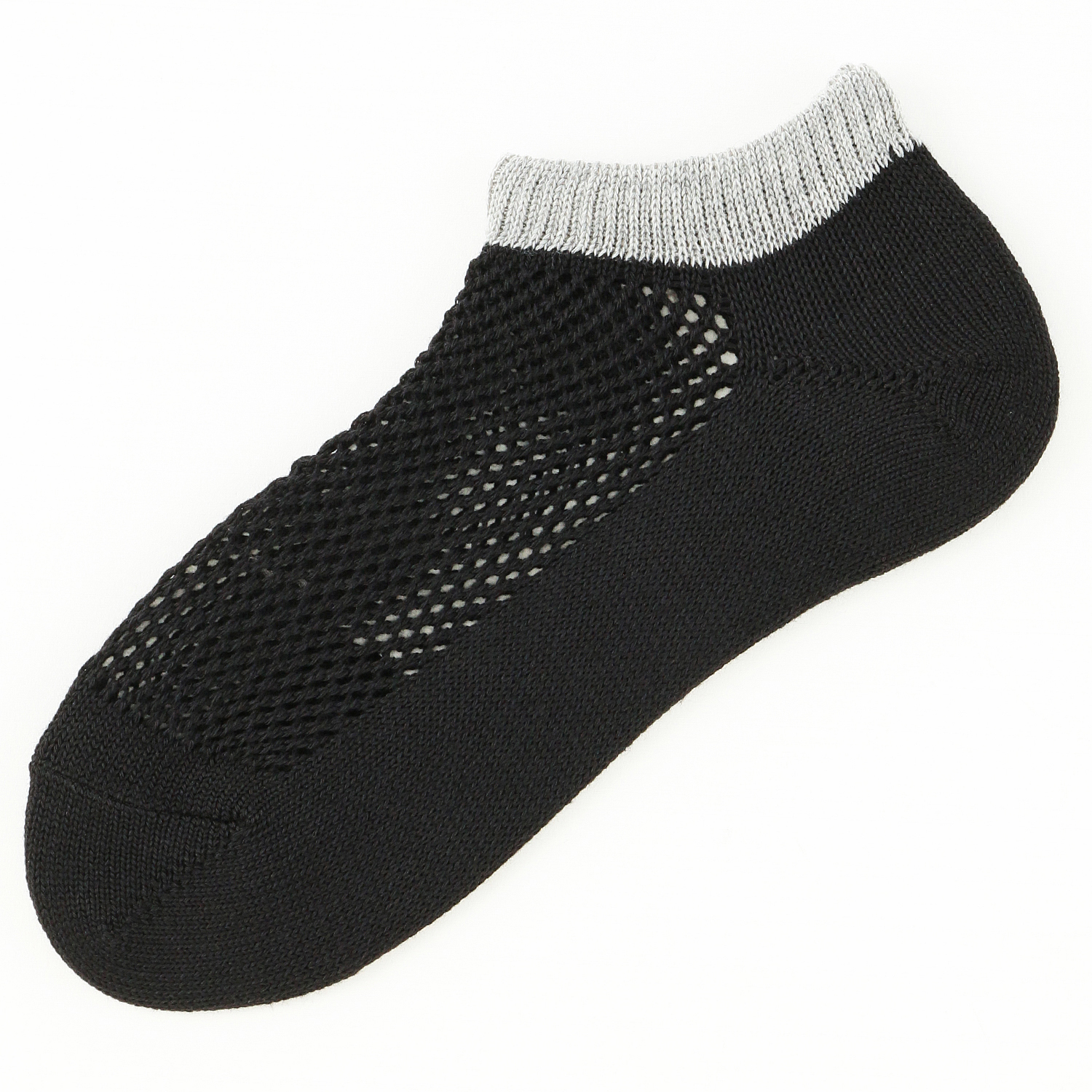 GUNZE アセドロン 婦人 メガメッシュ スニーカー丈 靴下 - 画像5