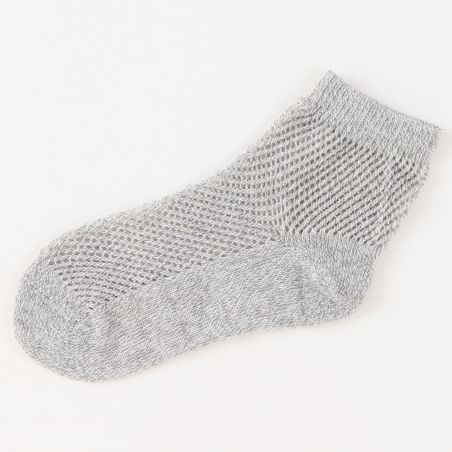 GUNZE アセドロン 婦人 メガメッシュ ショート丈 靴下 - 画像1