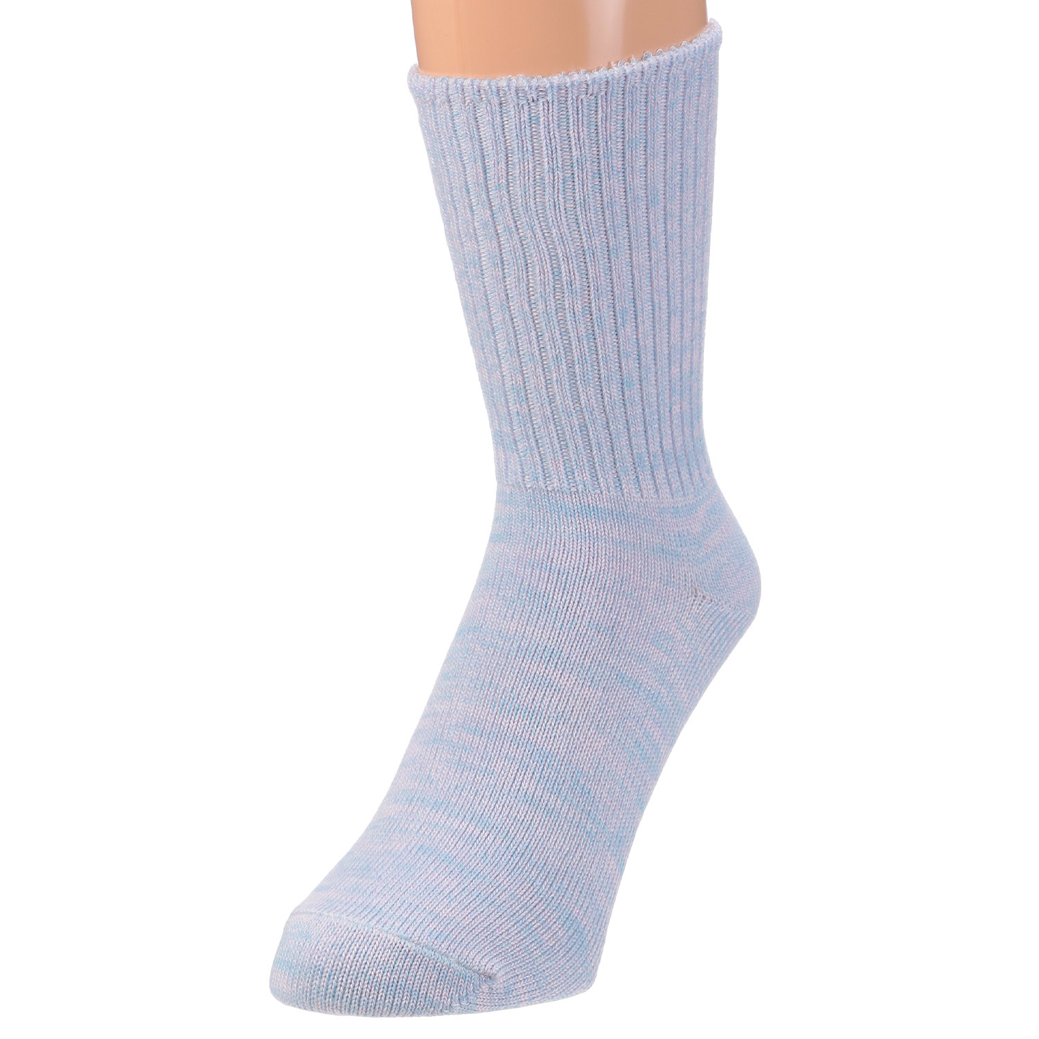 口ゴム無し 足首ゆるゆる リブ 靴下 - 画像2