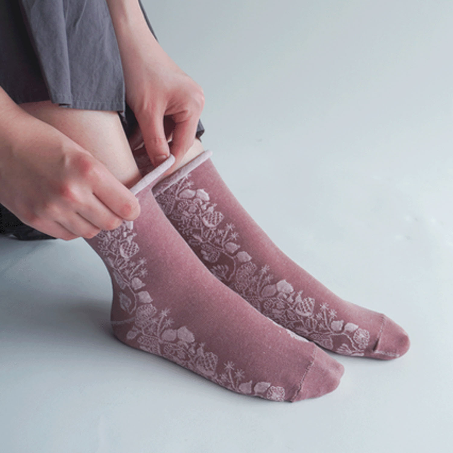 手篝ソックス ナチュラル柄 - 画像16