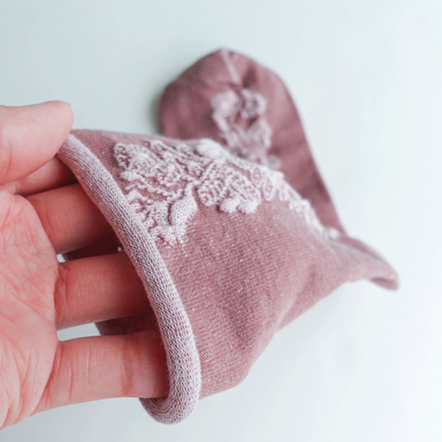 手篝ソックス ナチュラル柄 - 画像3