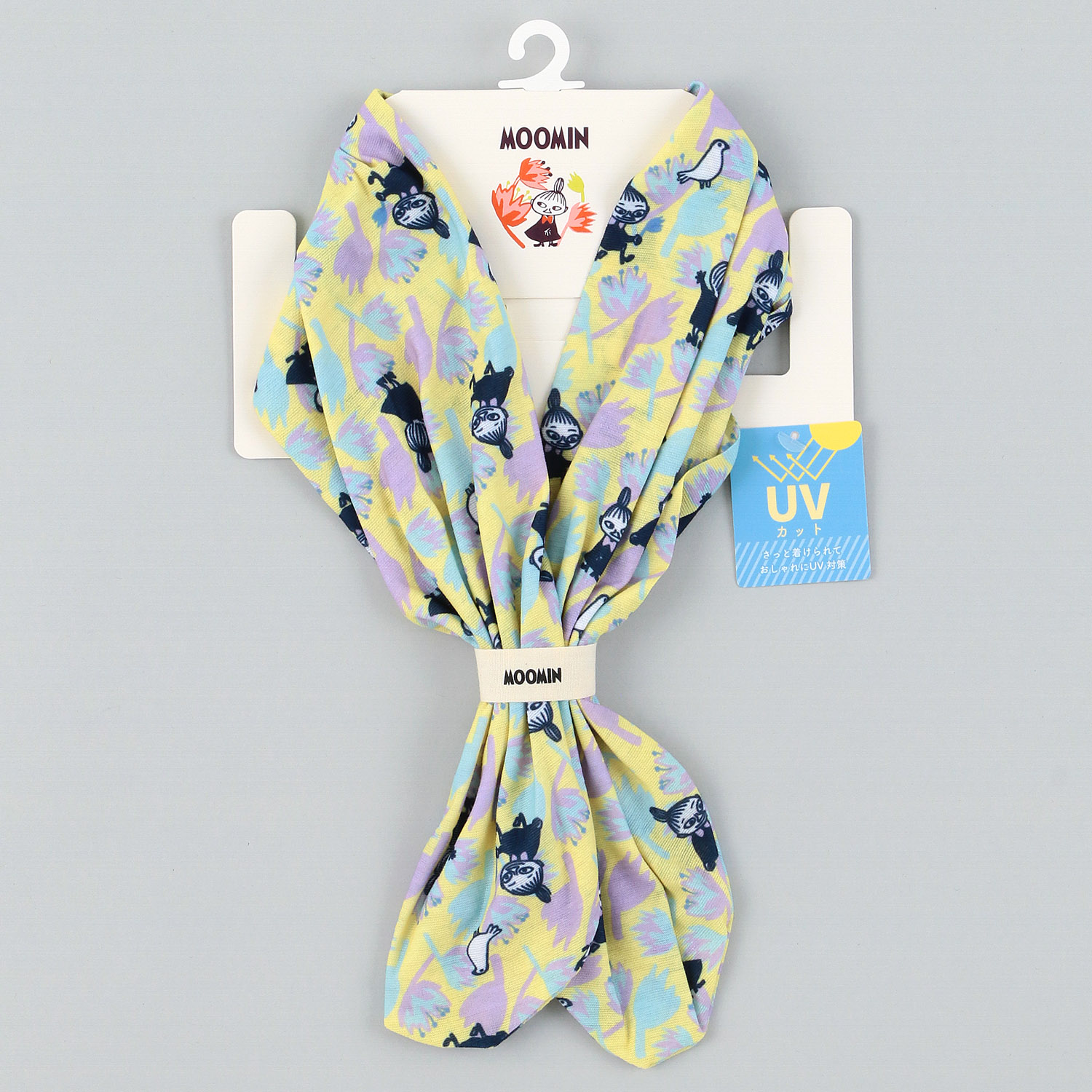 MOOMIN ミイフェア ネックスカーフ ミイと鳥と花総柄 - 画像5