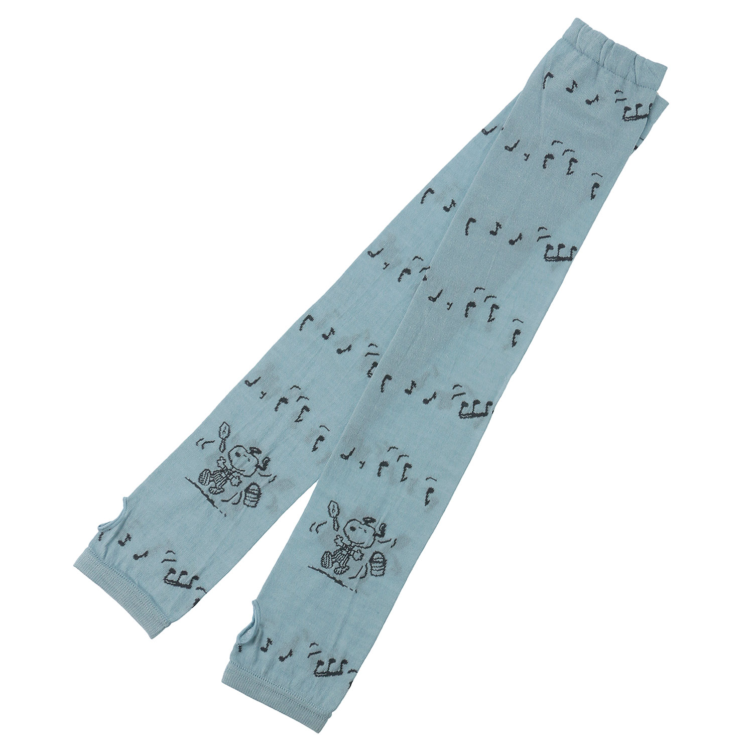 スヌーピー アームカバーUVカット＋吸水速乾 スヌーピー音符柄【再入荷】 - 画像3