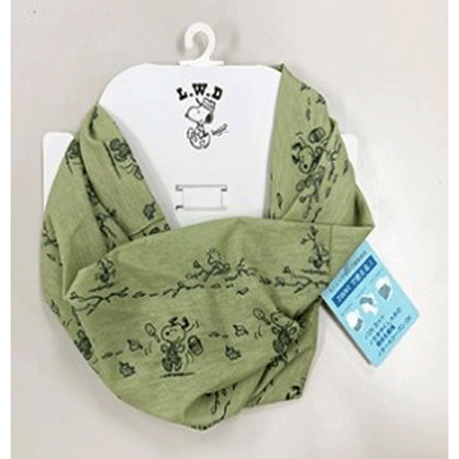 スヌーピー ネックカバー UVカット加工 プリント柄【再入荷】 - 画像3