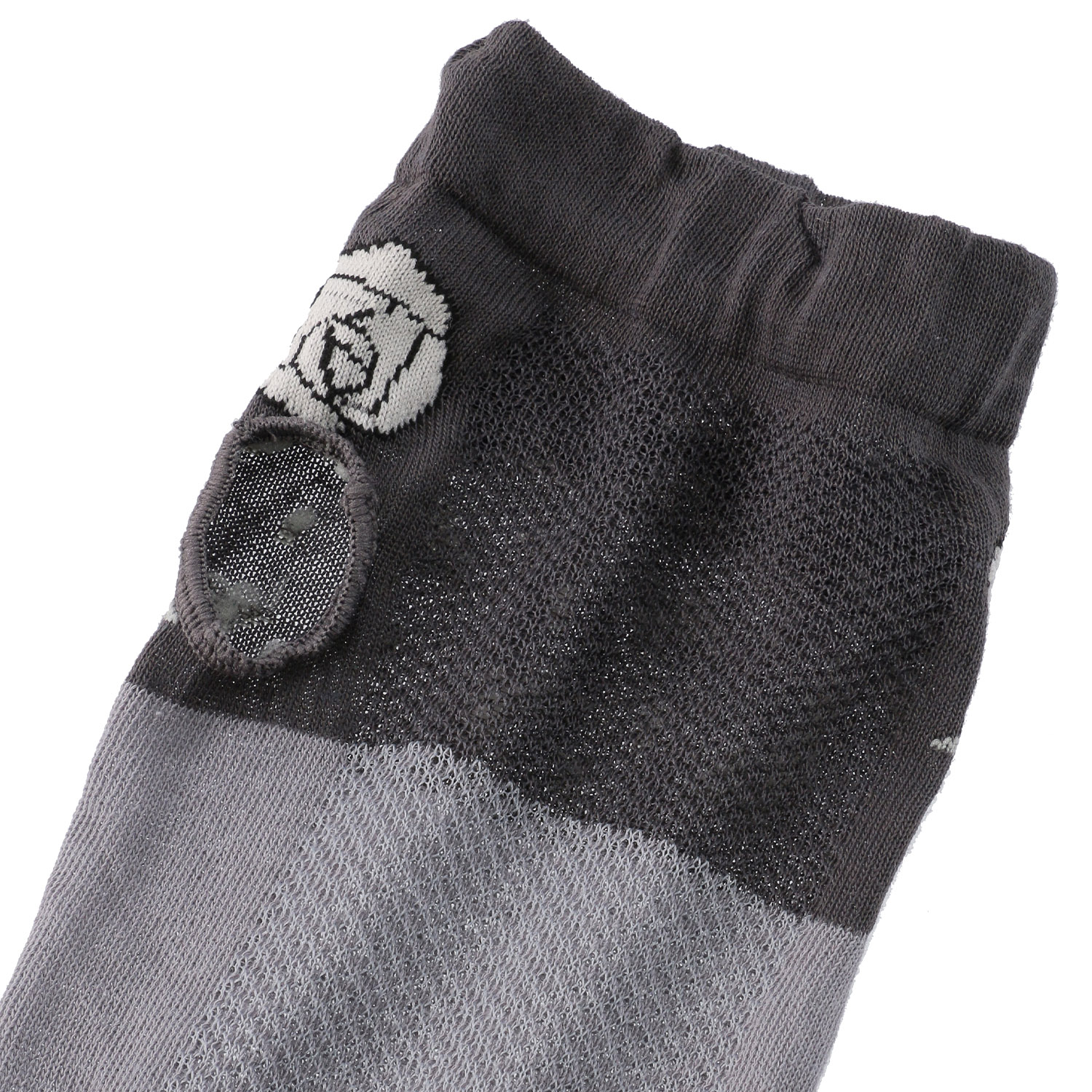 アームカバー 60センチ丈 花切替  親指穴付き - 画像4