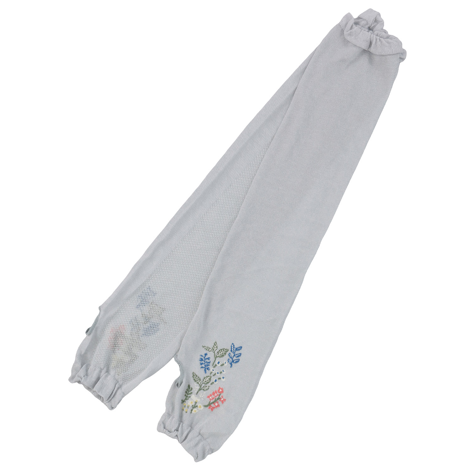 アームカバー 60センチ丈 指先花柄 親指穴付き - 画像2