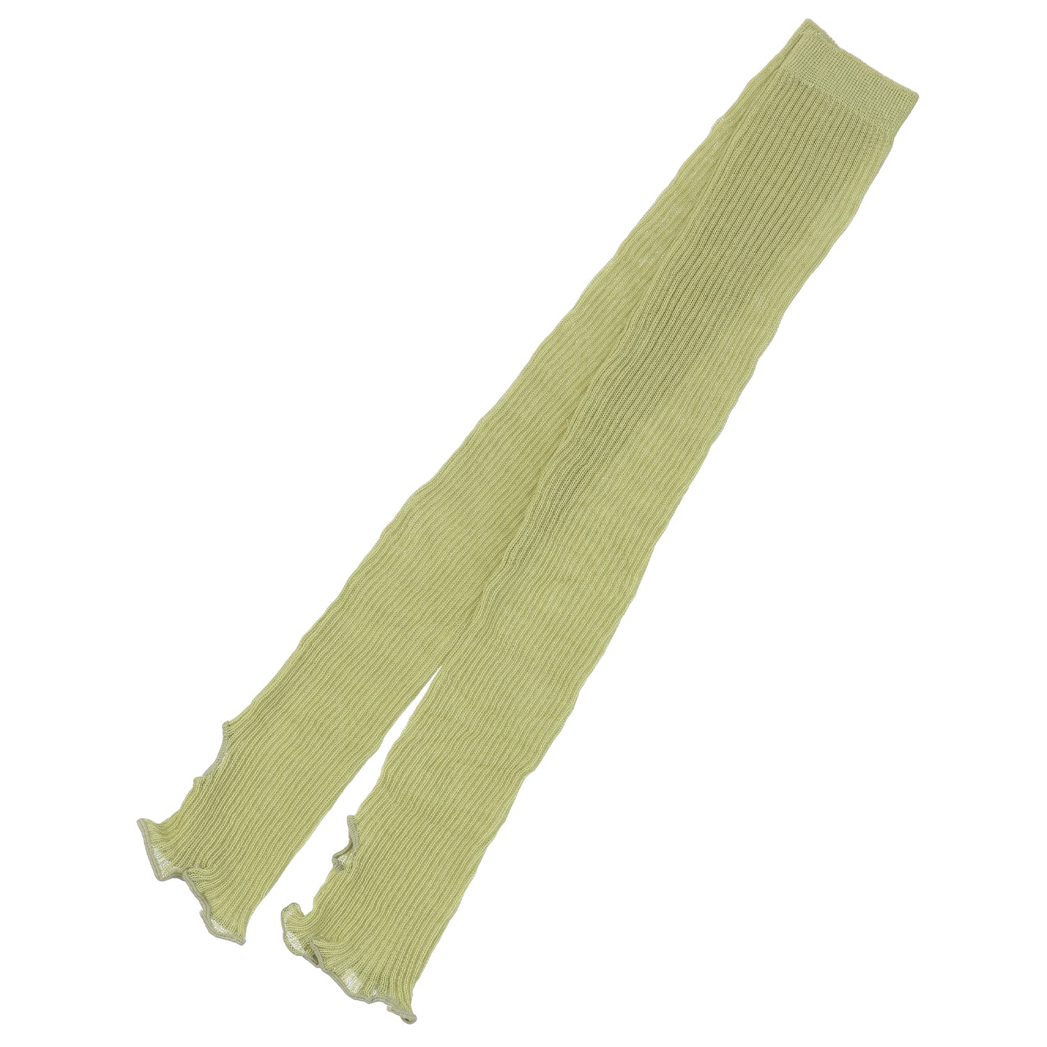 アームカバー 60センチ丈 無地 リブ - 画像2