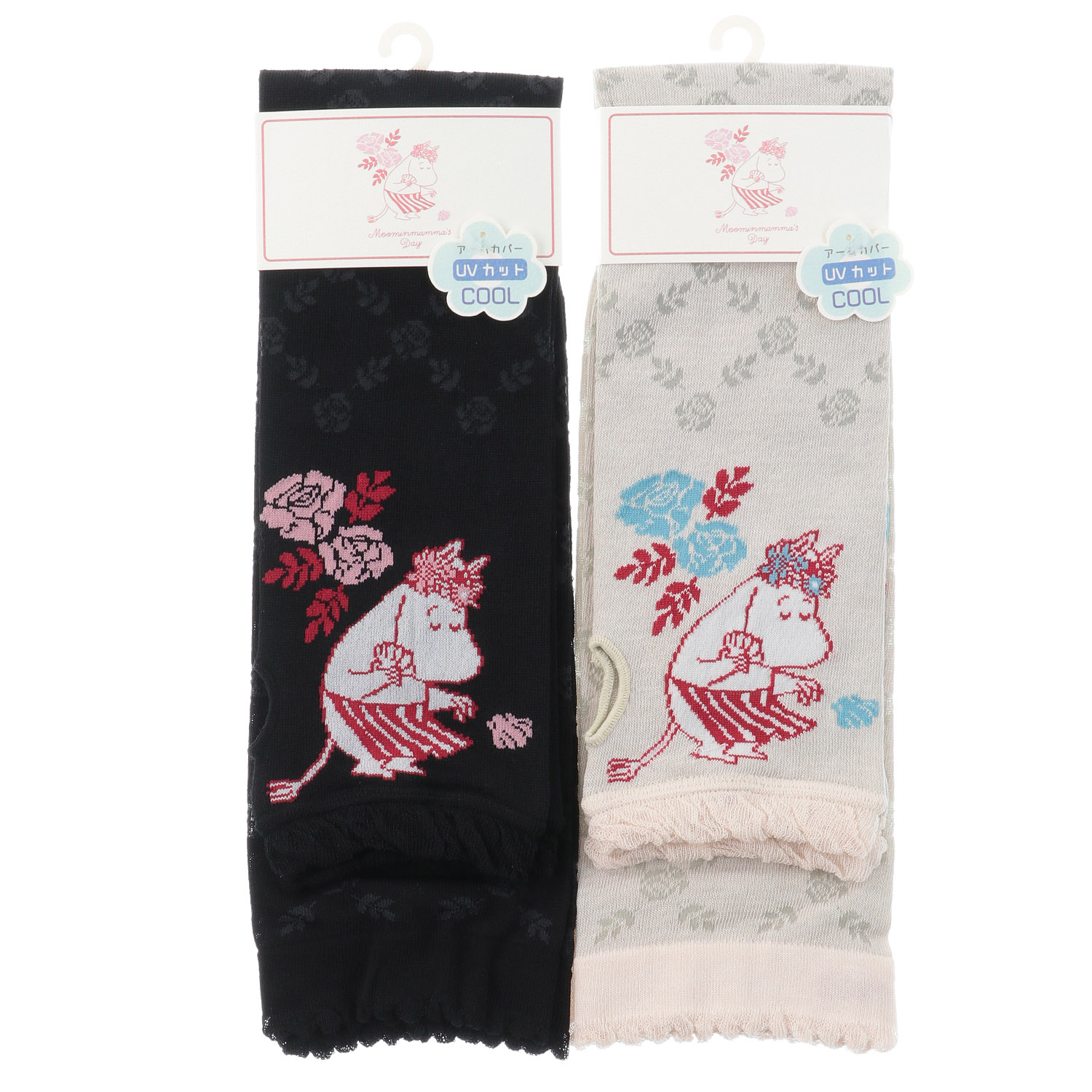 MOOMIN 母の日 アームカバー UVカット＋冷感 ムーミンママ - 画像1