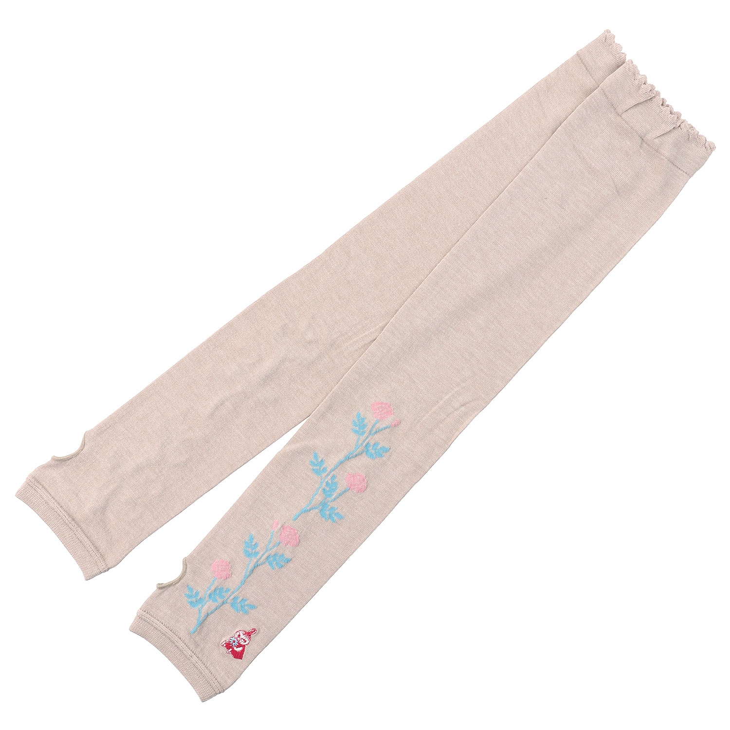 MOOMIN 母の日 アームカバー UVカット＋冷感 薔薇ミイ刺繍 - 画像5