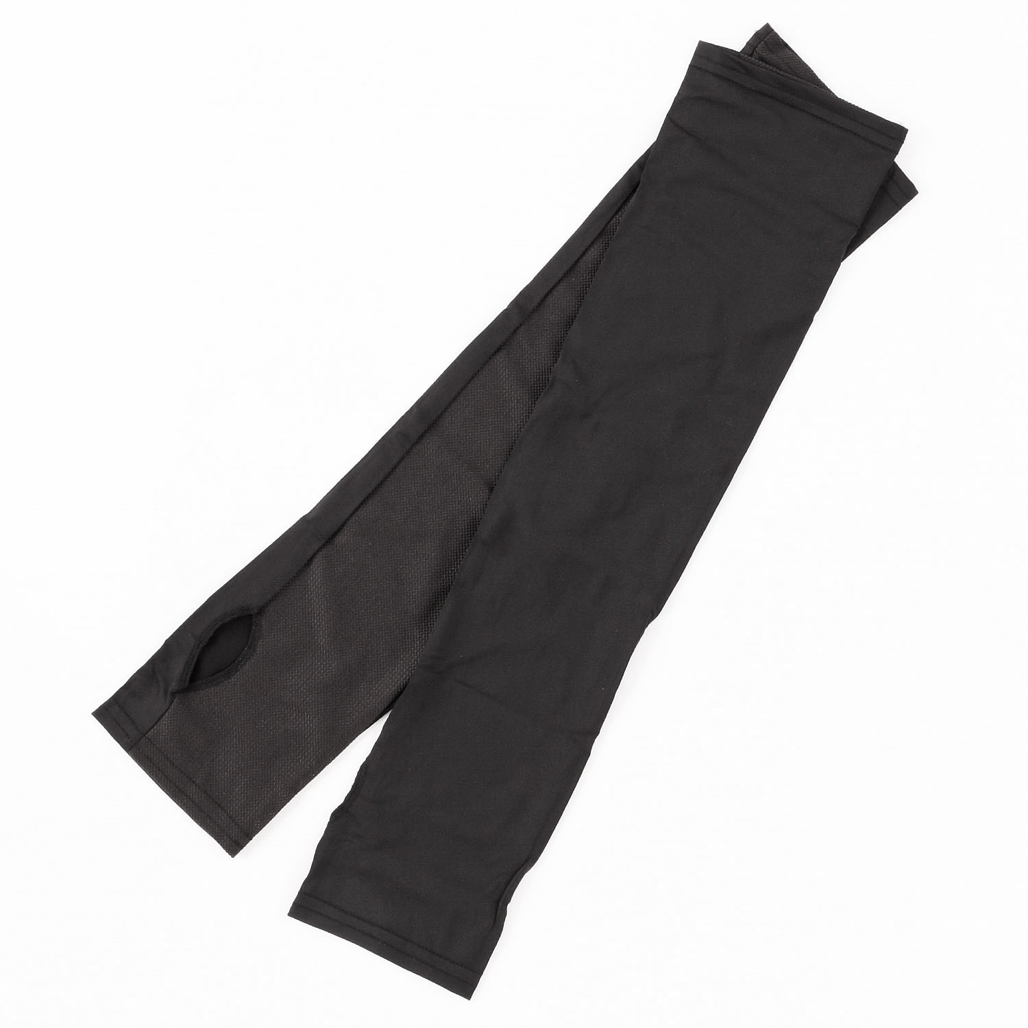 氷下美人 接触冷感アームカバー 内側メッシュ 48cm丈 - 画像2