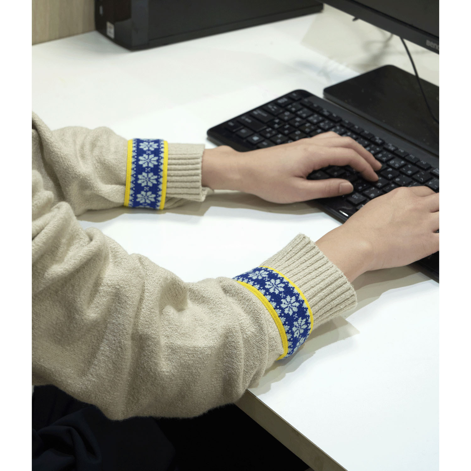 foot＆arm bands（フット＆アームバンド） ノルディック柄 日本製【在庫限り】 - 画像6