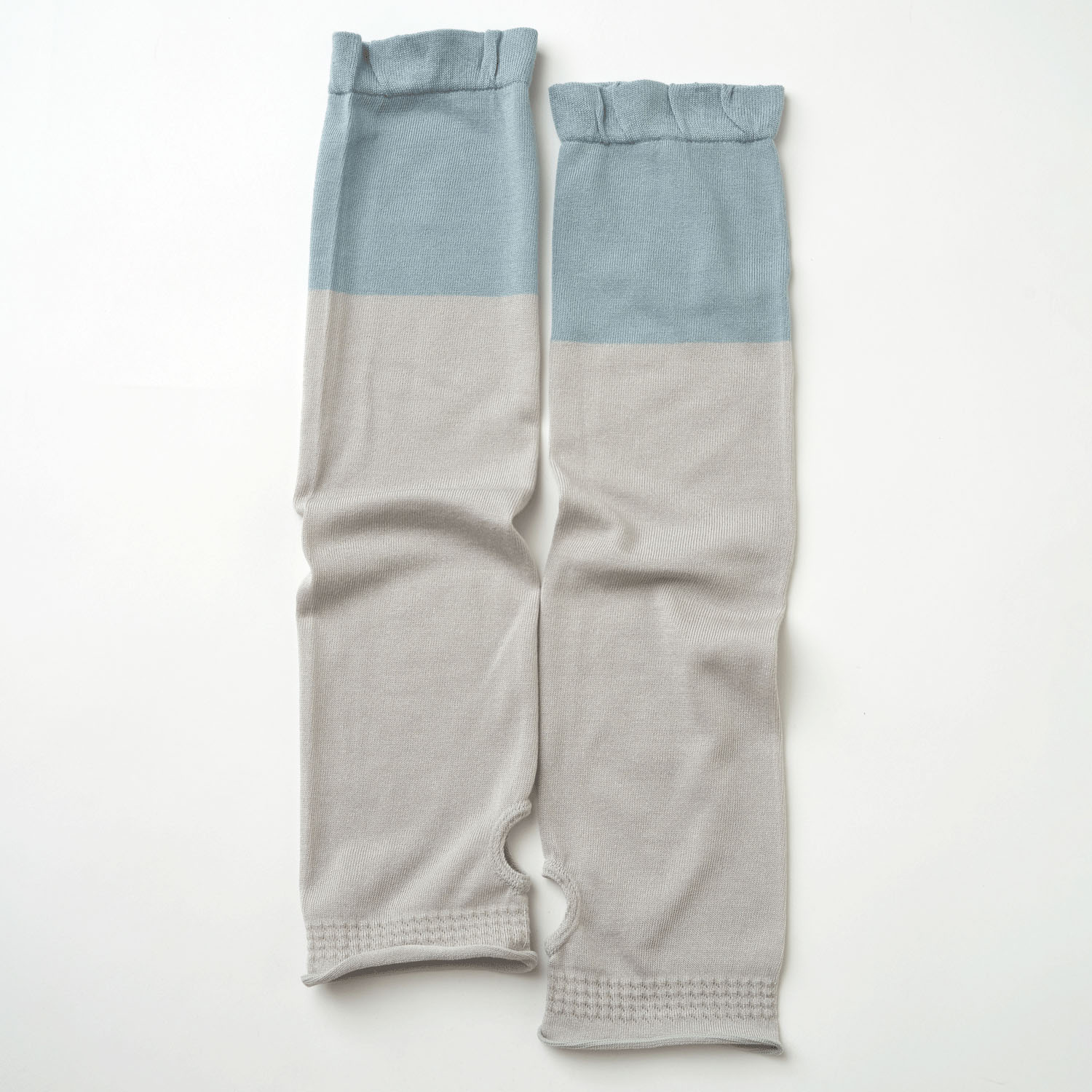 TWO TONE ARM COVERレーヨンシルクUVアームカバー - 画像2