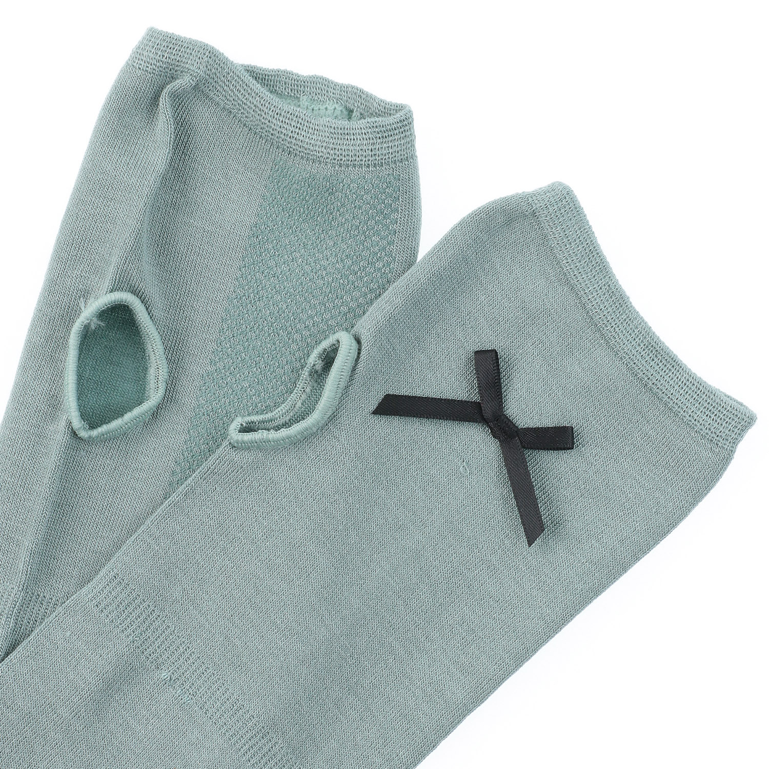 接触冷感アームカバー リボン ロング丈 指なし【在庫限り】 - 画像4