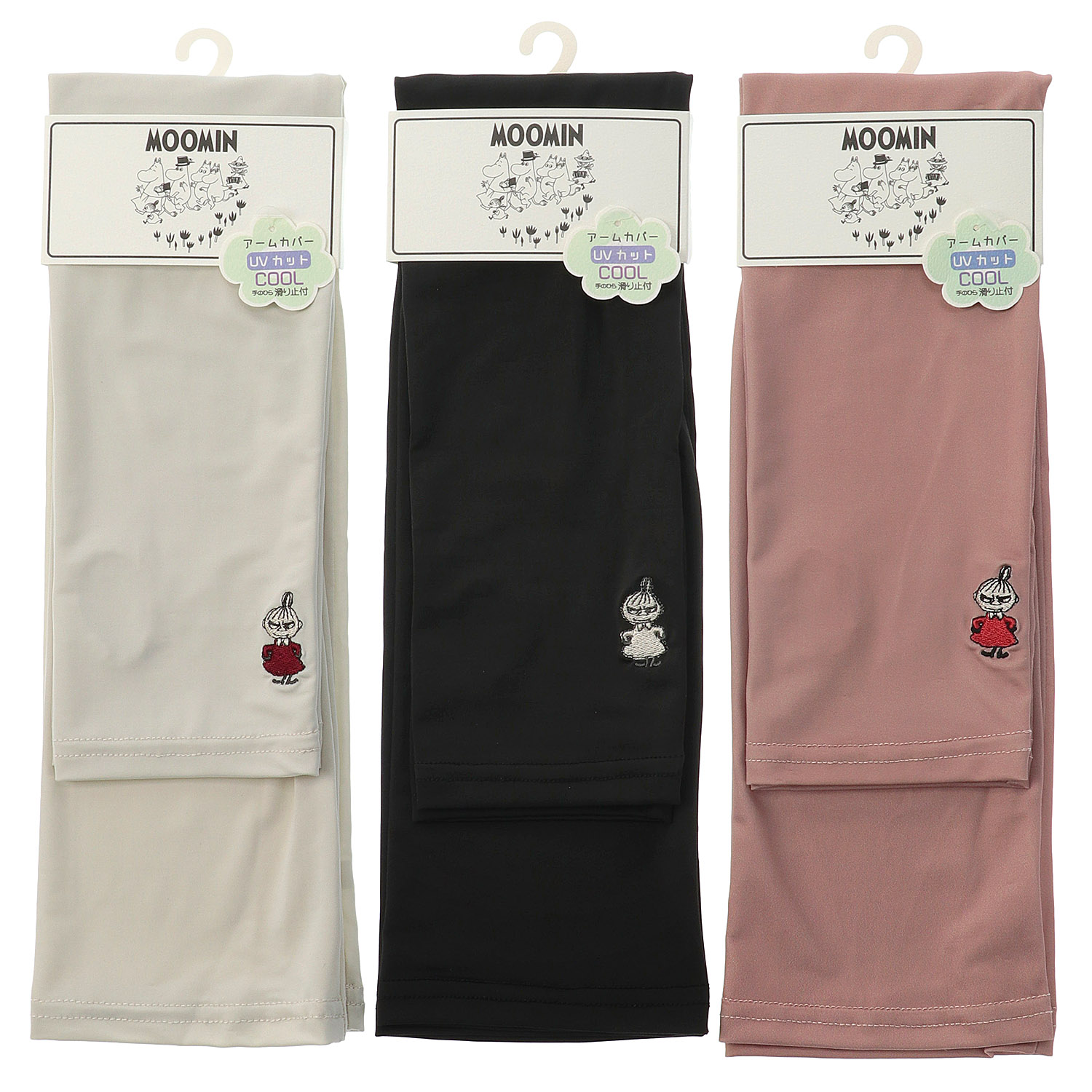 MOOMIN アームカバーUVカット＋冷感 ミイ刺繍【在庫限り】 - 画像1