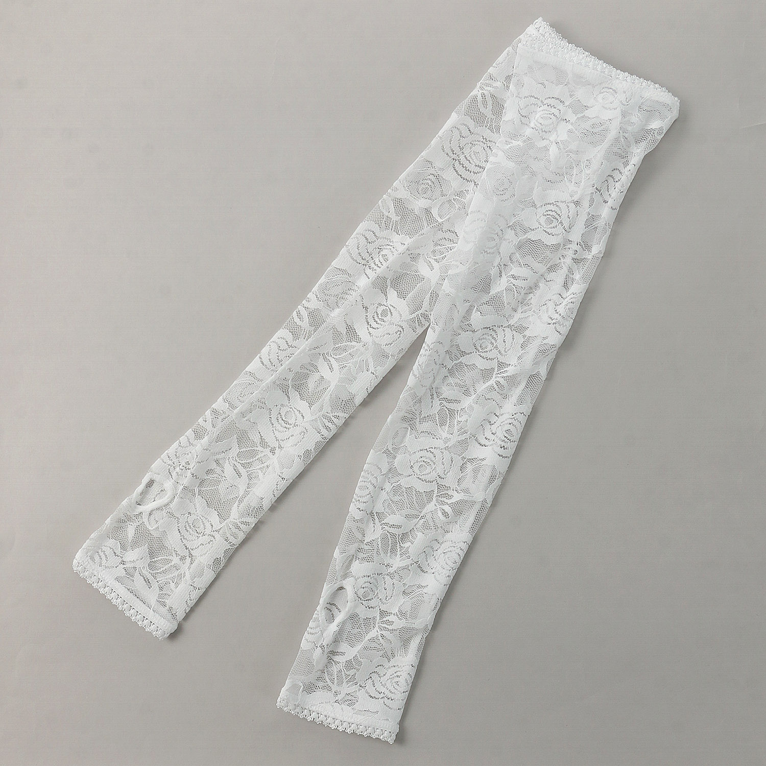 STREAM アームカバー バラレース ロング丈（50cm丈）（単色注文可）【在庫限り】 - 画像2