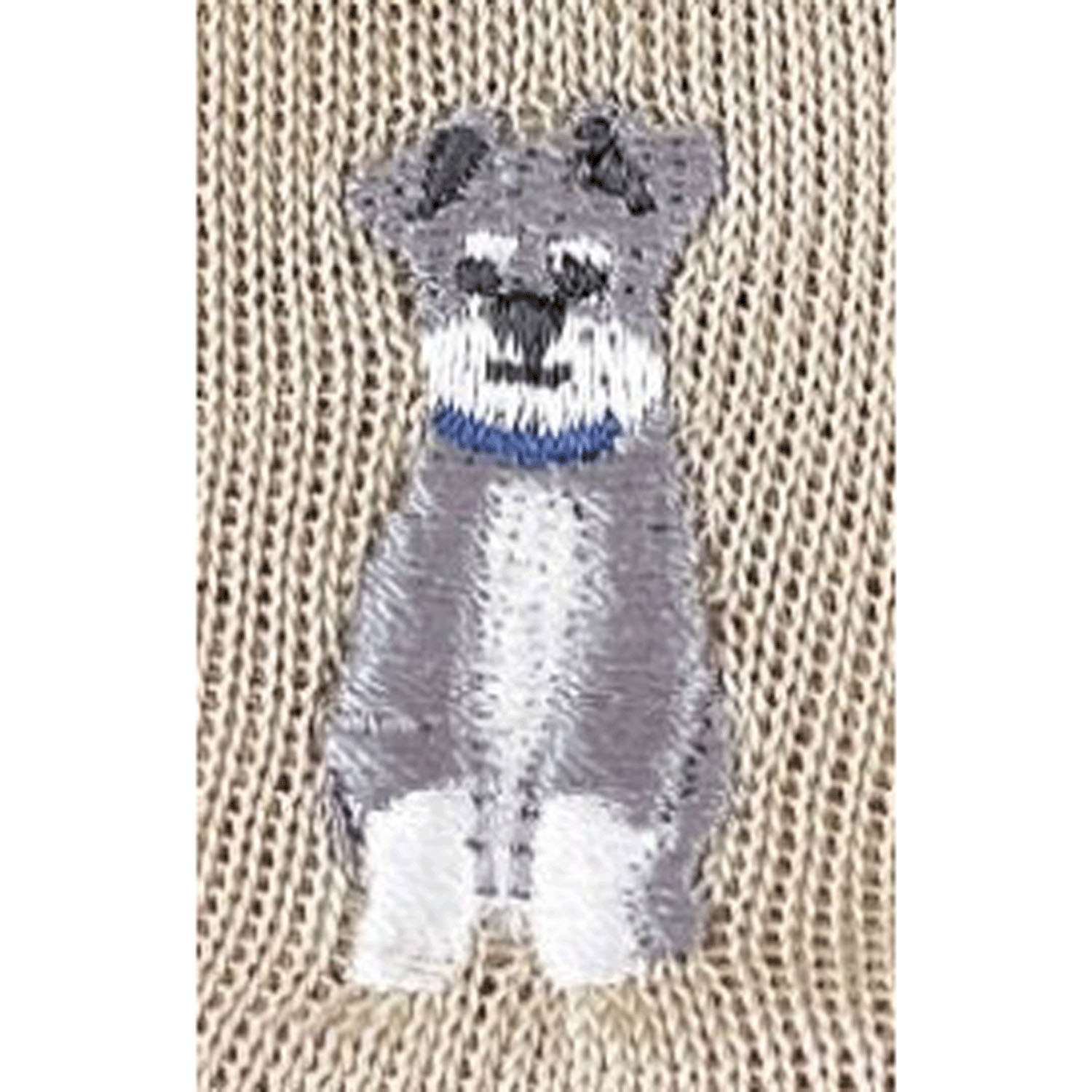 STREAM アームカバー シュナウザー 刺しゅう付き  60cm丈【在庫限り】 - 画像2