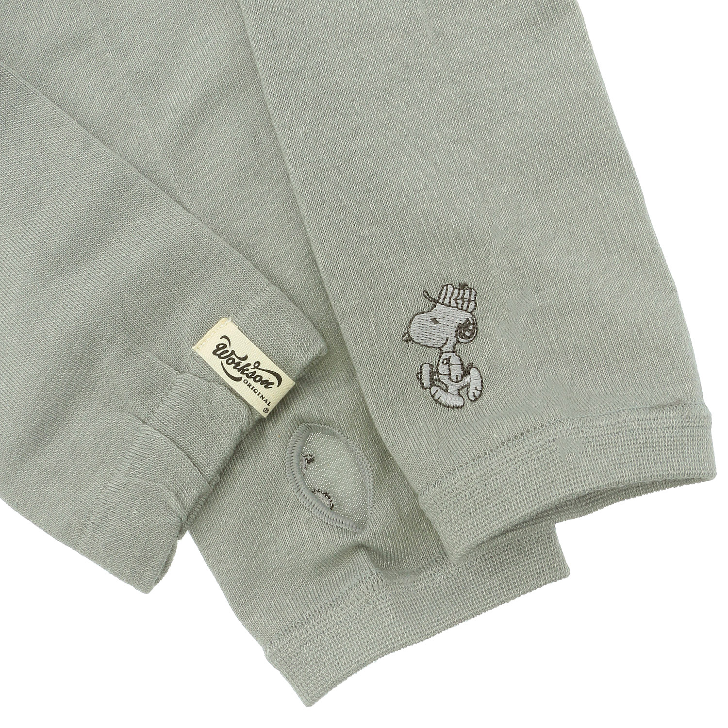 スヌーピーアームカバー UVカット＋吸水速乾 ワーク刺繍 - 画像3