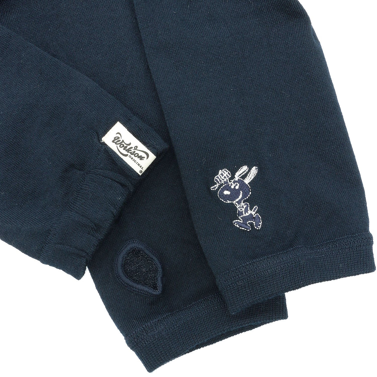 スヌーピーアームカバー UVカット＋吸水速乾 ワーク刺繍 - 画像4