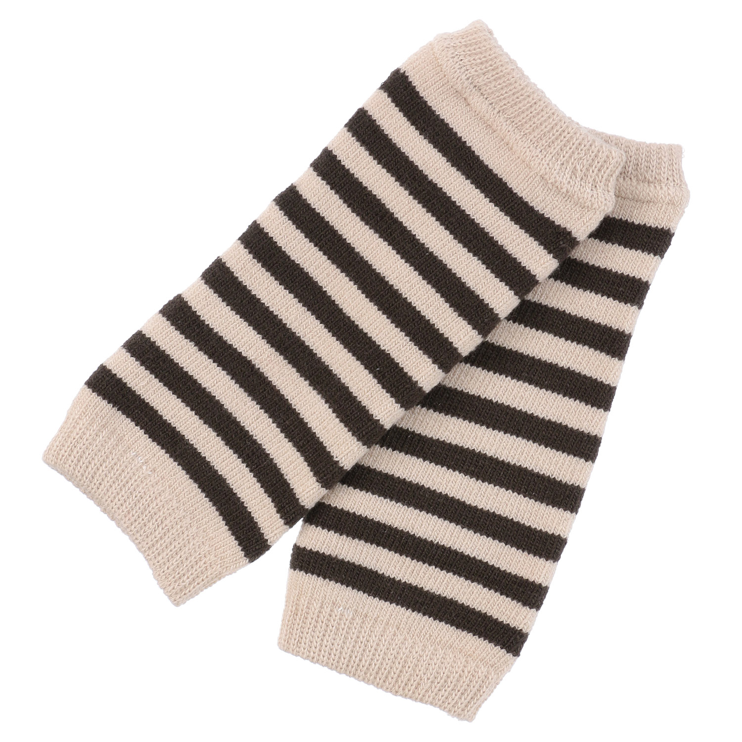 STREAM ボーダー 裏パイル ショート丈  レッグウォ―マー【在庫限り】 - 画像3