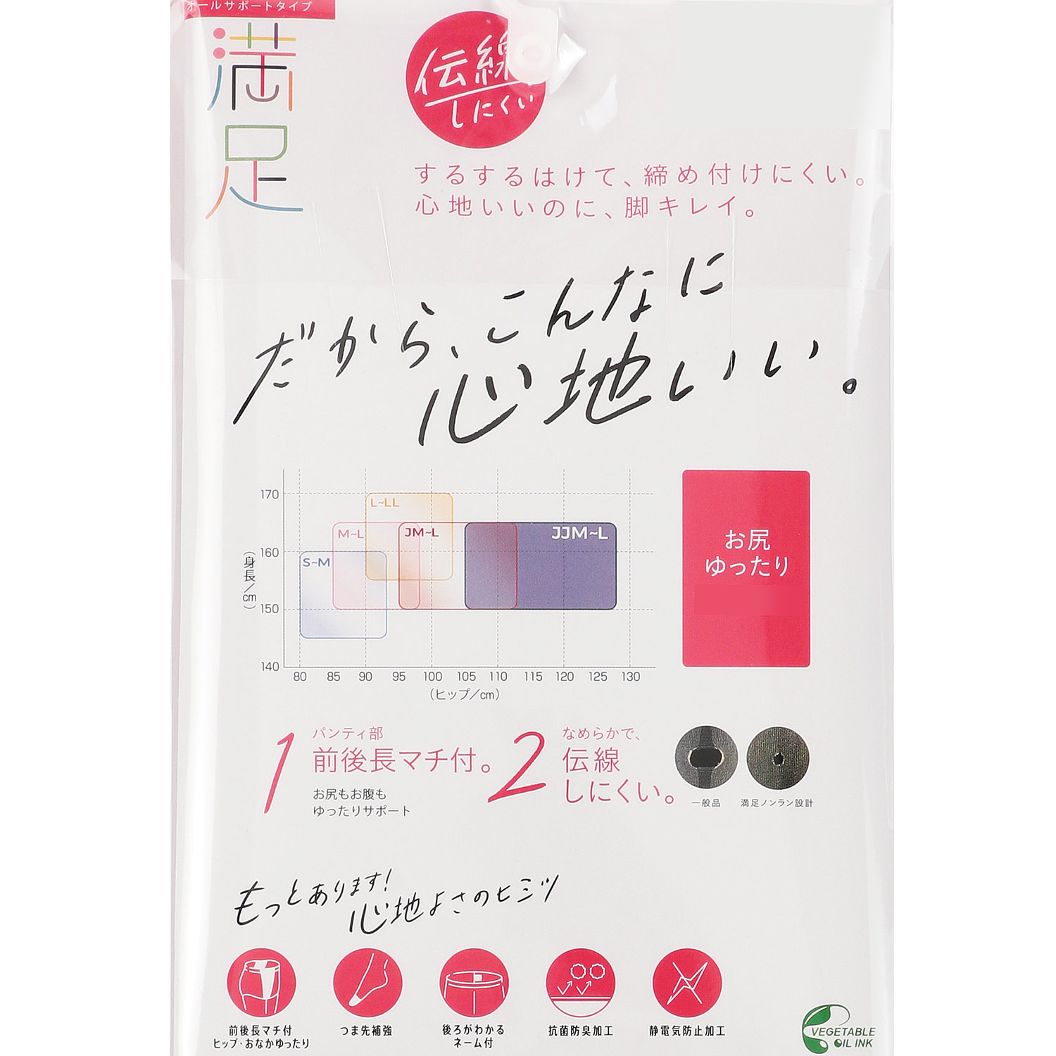 満足ノンランパンストJJML - 画像3