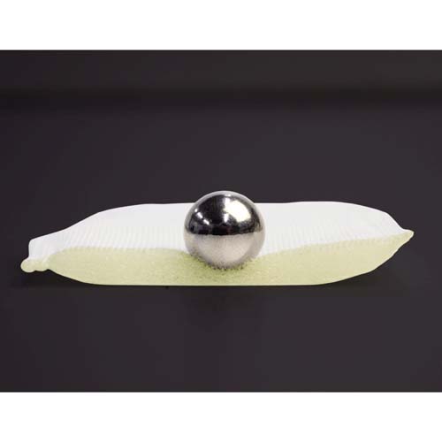 綿混サラリ足まめクッションカバー（1足組） ブラック - 画像4