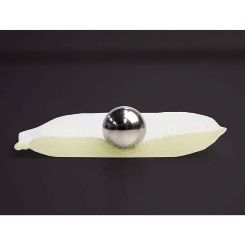 綿混サラリ足まめクッションカバー（1足組） ベージュ - 画像4