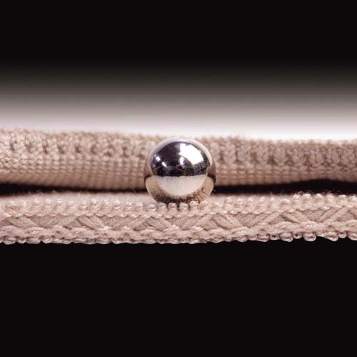 綿混サラリ足まめクッションカバー（1足組） ベージュ - 画像5