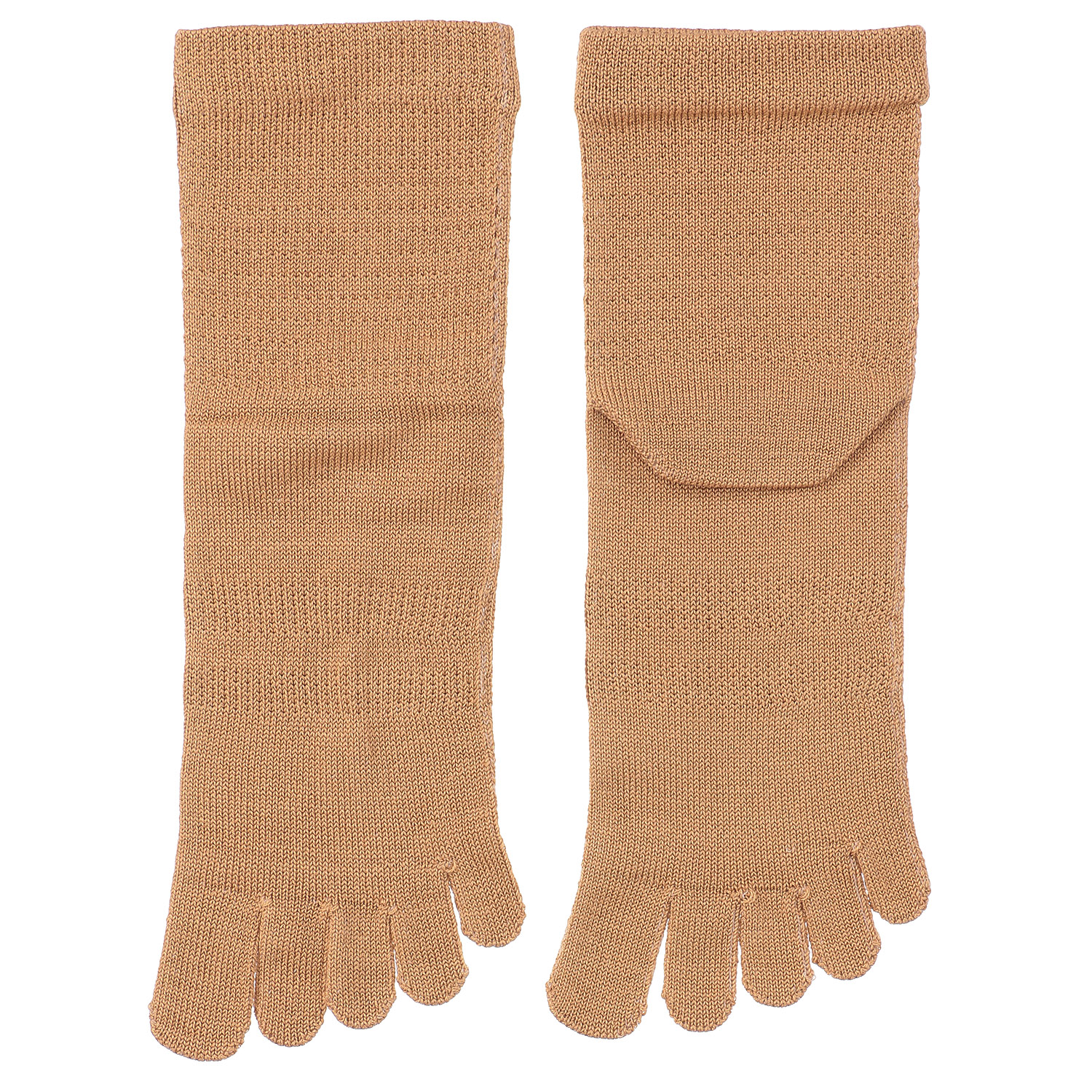 絹100％5本指靴下 - 画像7