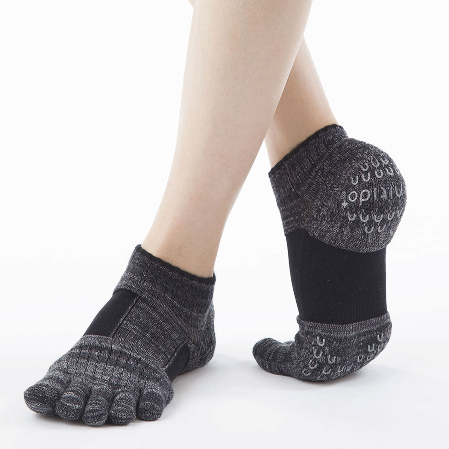 knitido FIVE マーブルアンクル - 画像1