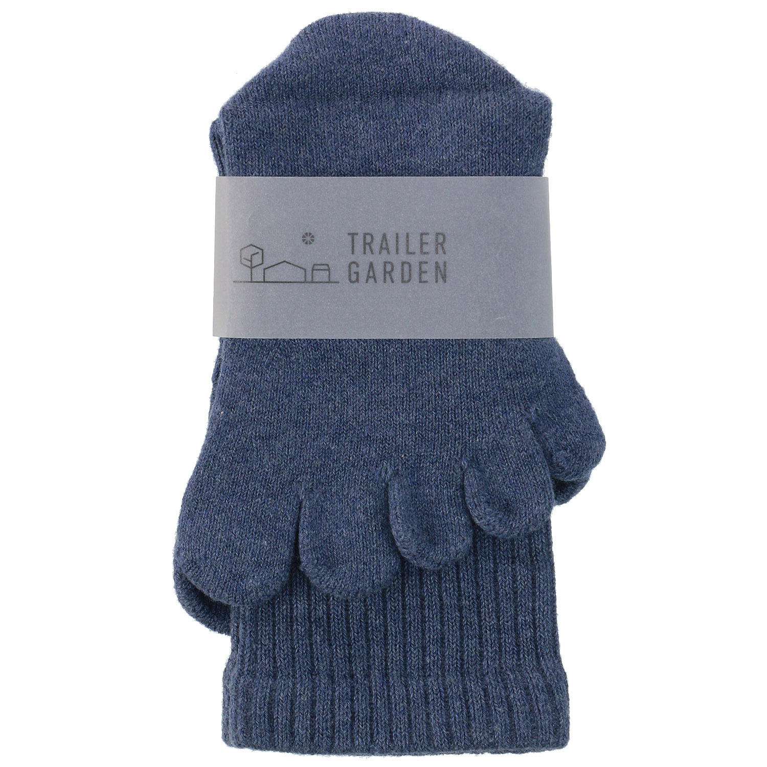 knitido カジュアル 綿スタンダード ロークルー 5本指ソックス - 画像10