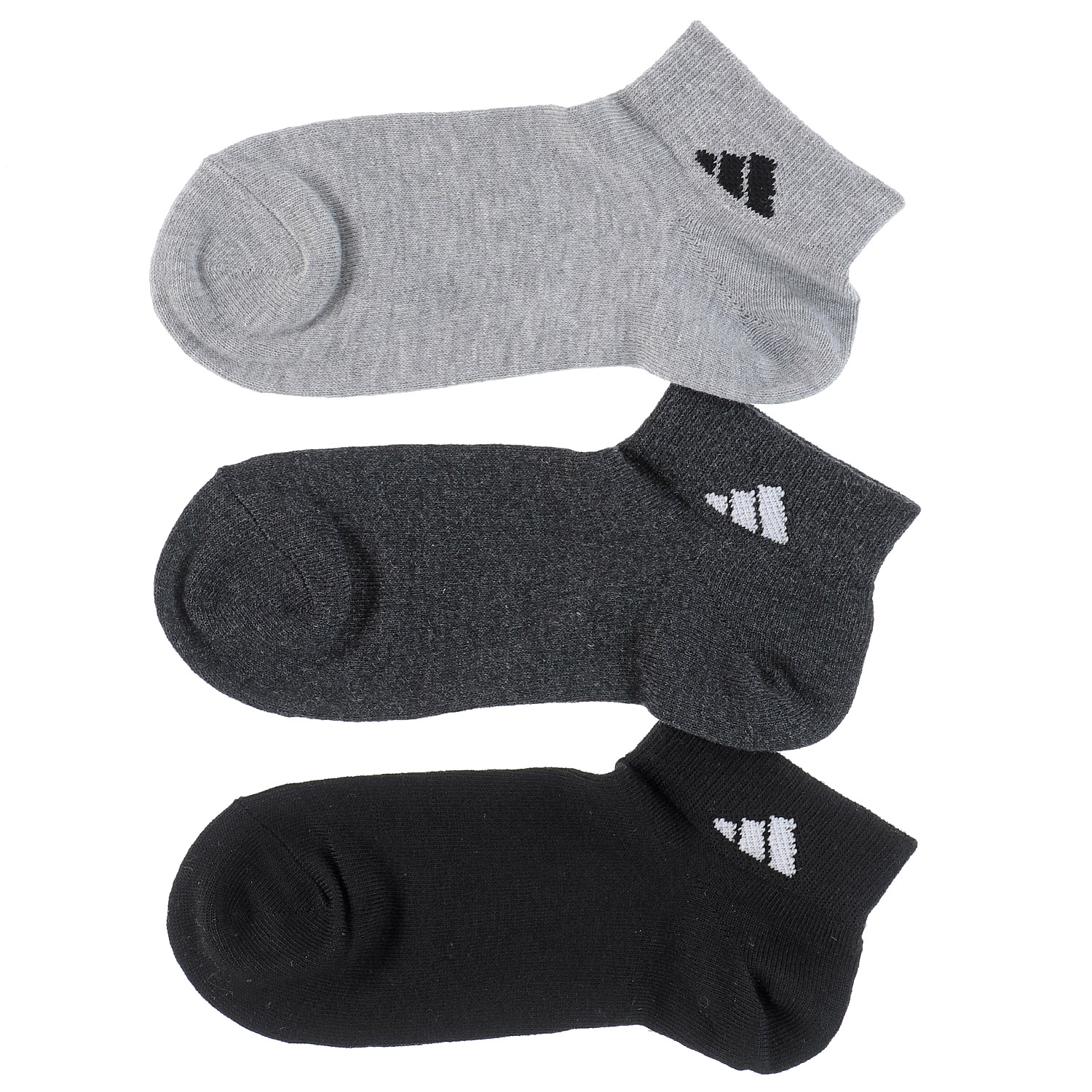 adidas  adidas 3Pショート丈ソックス DEO 消臭
