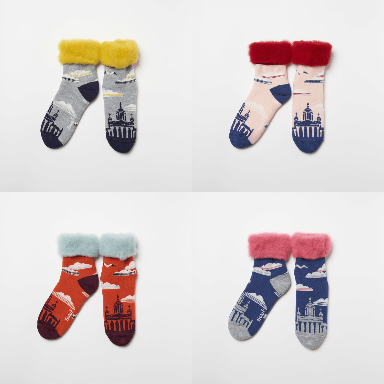 fromF（Helsinki／ヘルシンキ）もこもこソックス