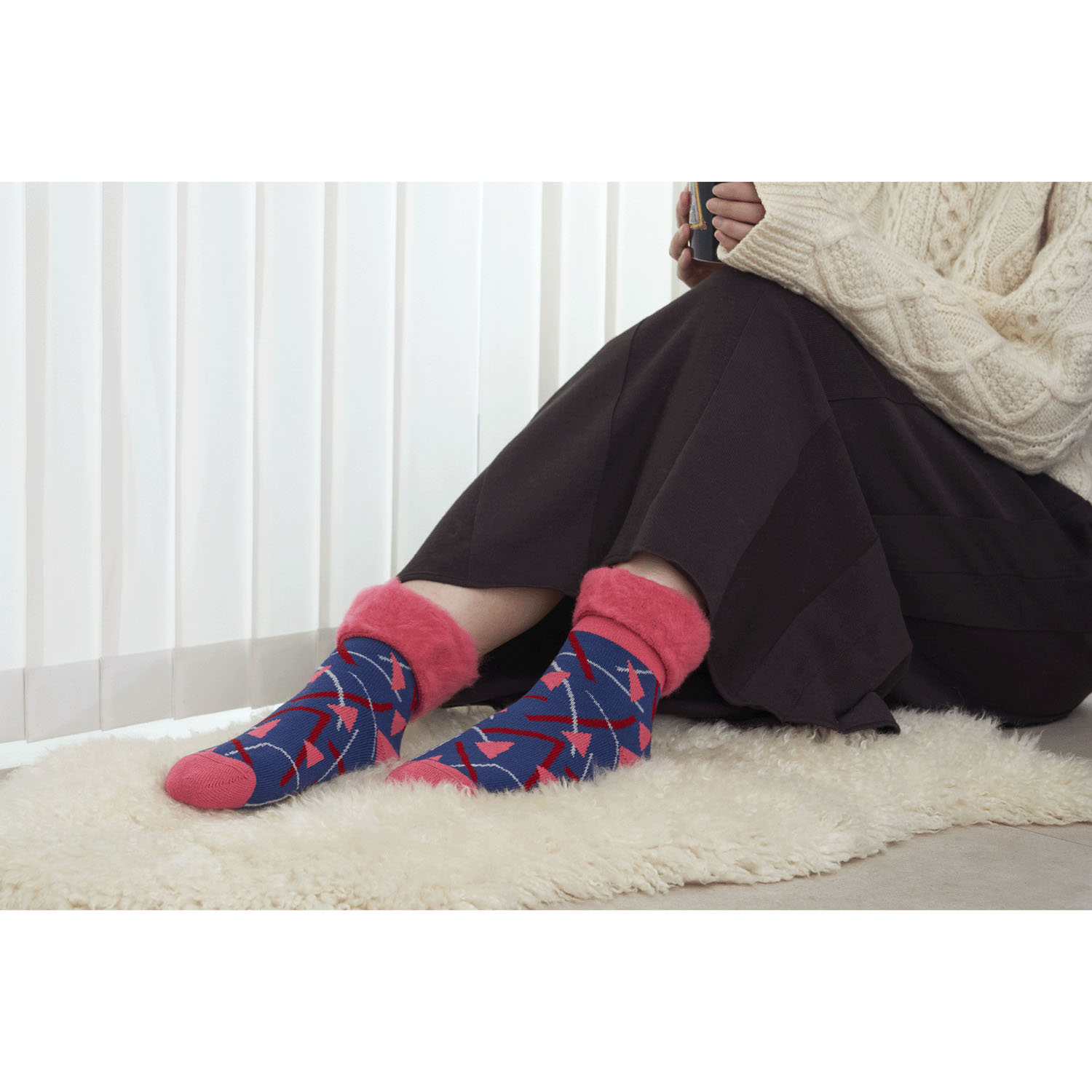 fromF（honka／アカマツ）もこもこソックス - 画像9