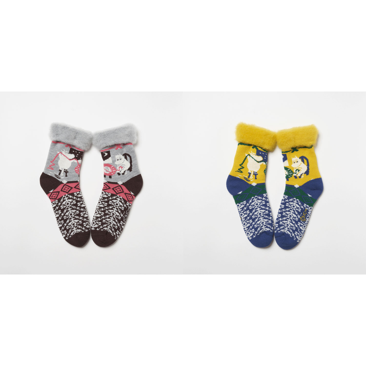 fromF MOOMINもこもこソックス 編み物