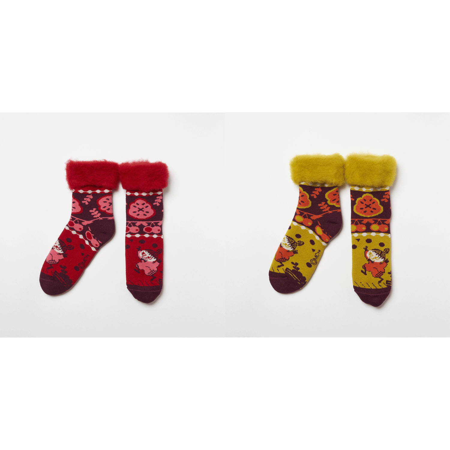 fromF MOOMINもこもこソックス ミィ ダンス - 画像1