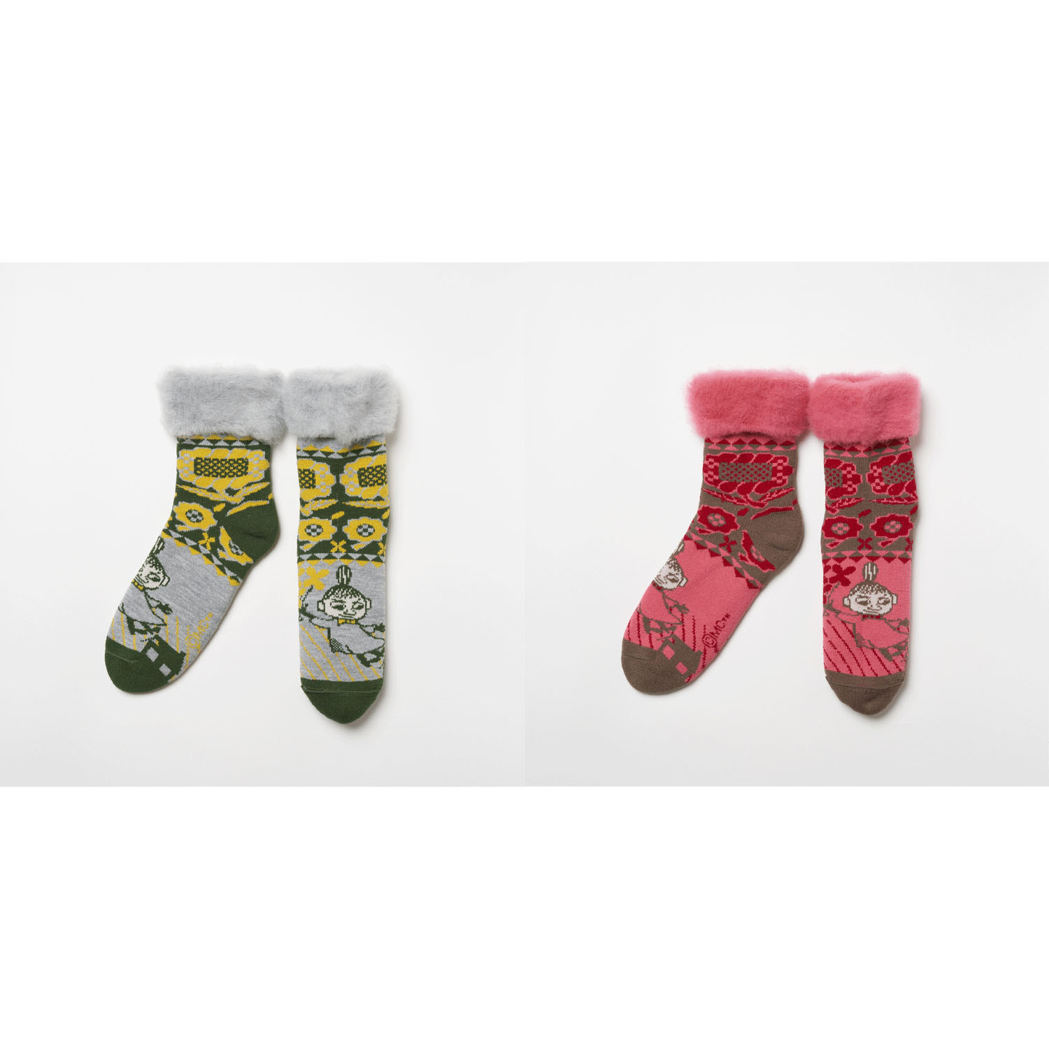 fromF MOOMINもこもこソックス ミィ 花束