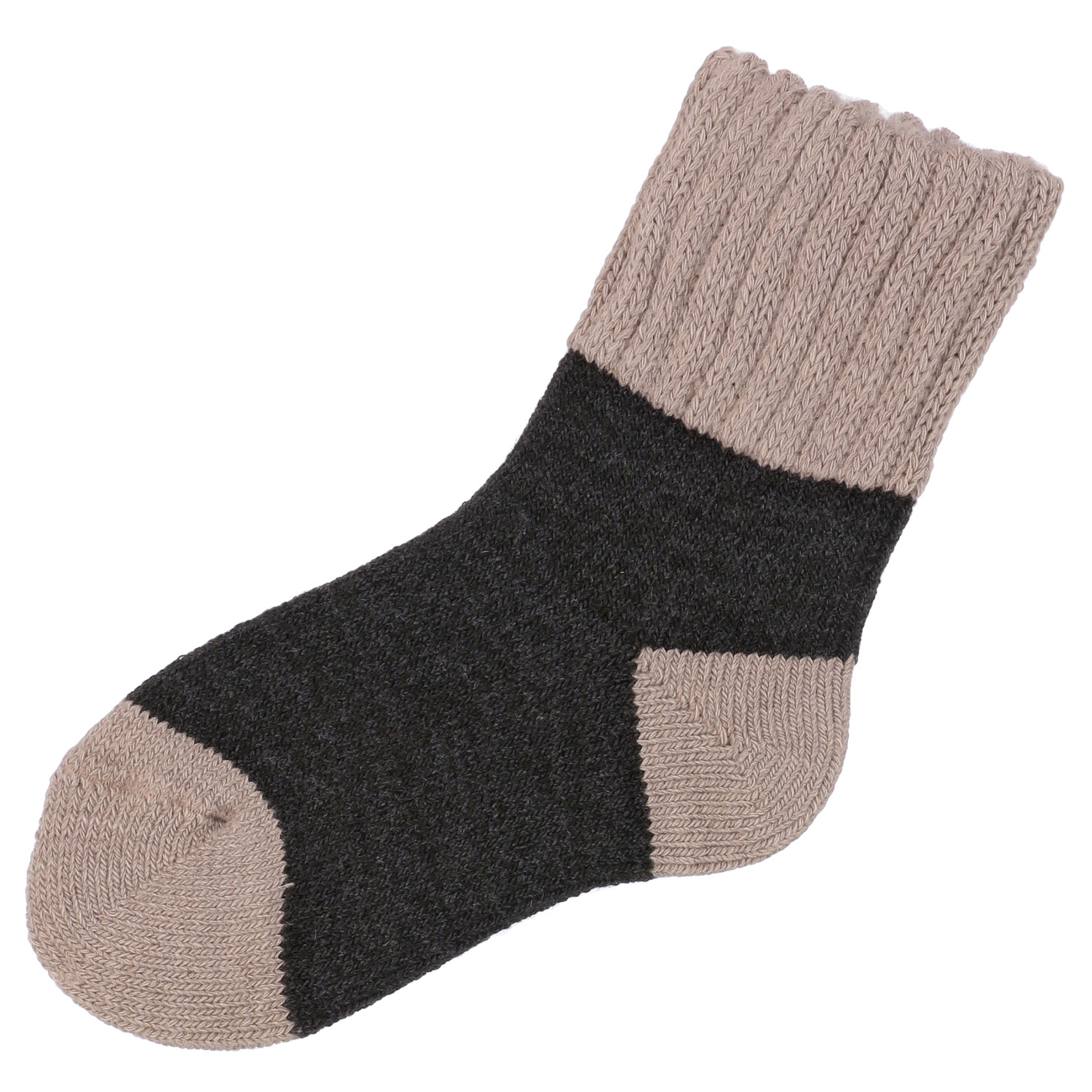 いたわり設計 ふかふかクッション編み 日本製 パイルソックス クルー丈【在庫限り】 - 画像2