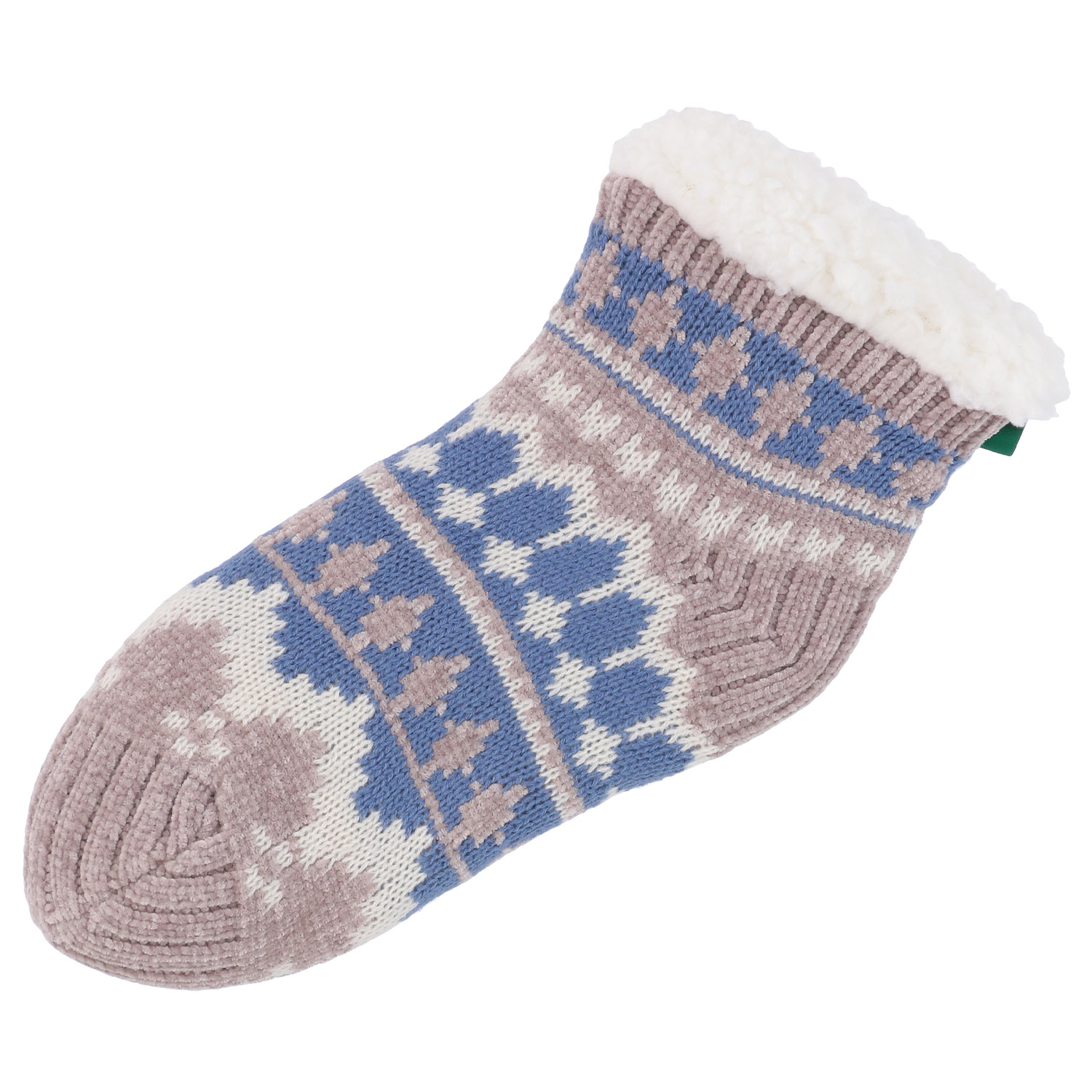 【サックスのみ】ロゴス 裏ボア ルームソックス【在庫限り】 - 画像2