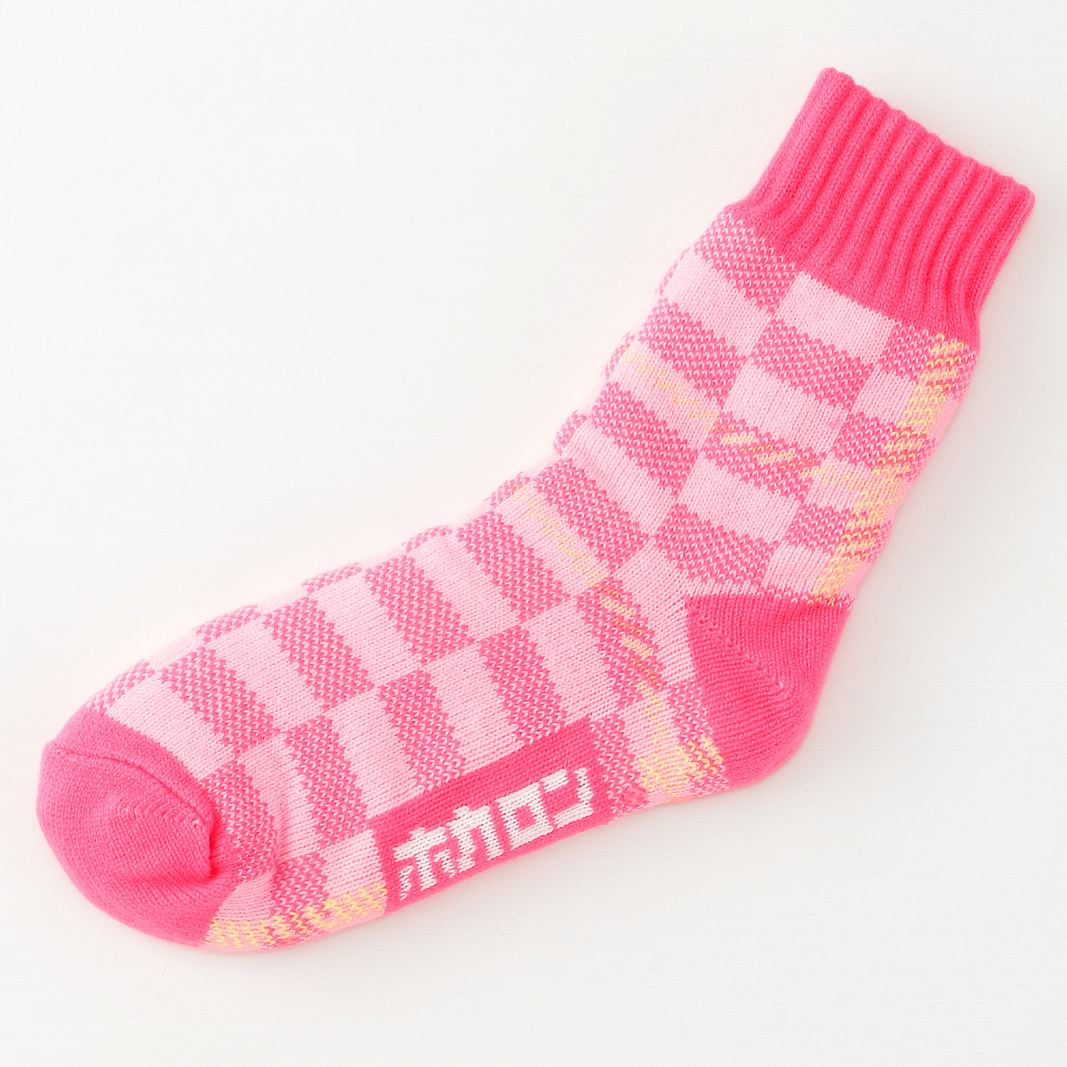 ホカロン 裏ボアチェック柄 ルームソックス【在庫限り】 - 画像2