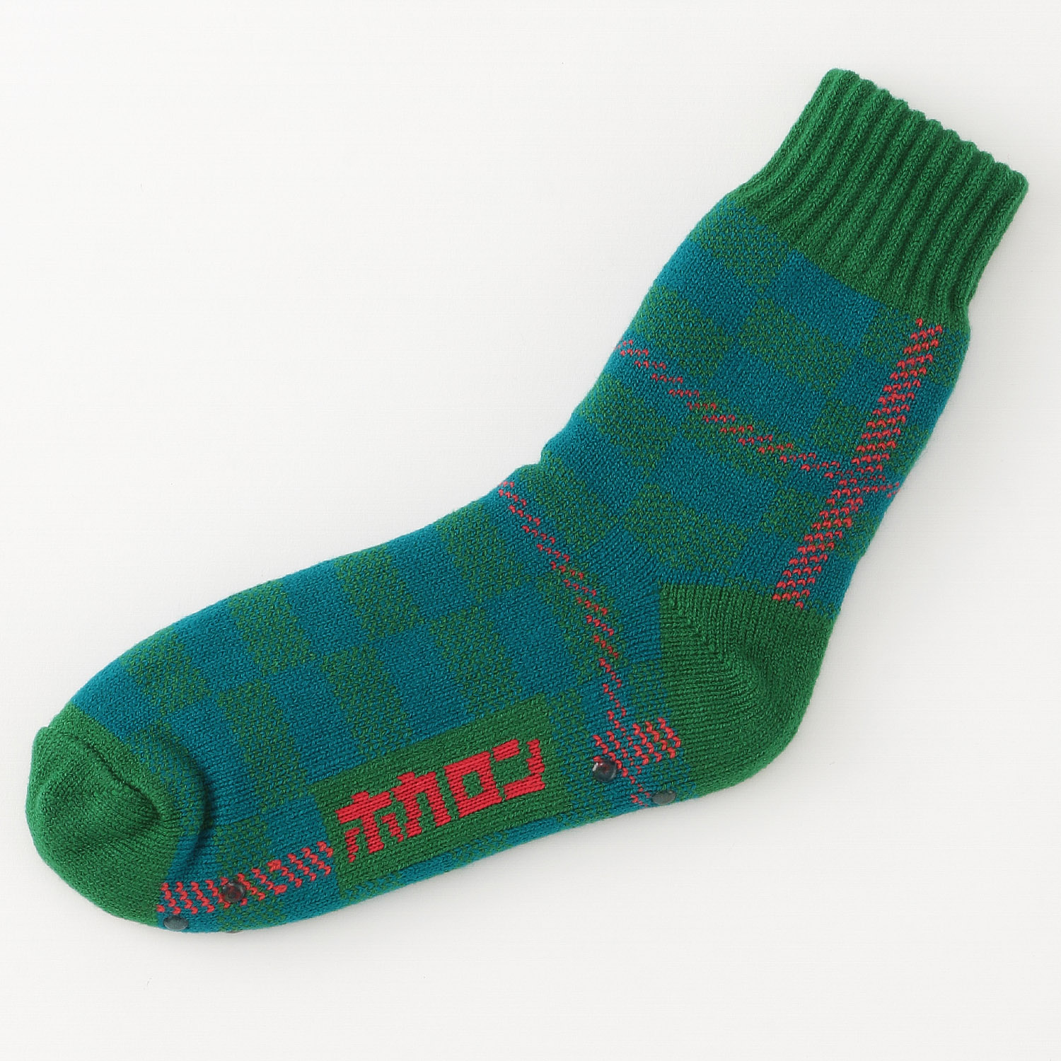 ホカロン 裏ボアチェック柄 ルームソックス【在庫限り】 - 画像4